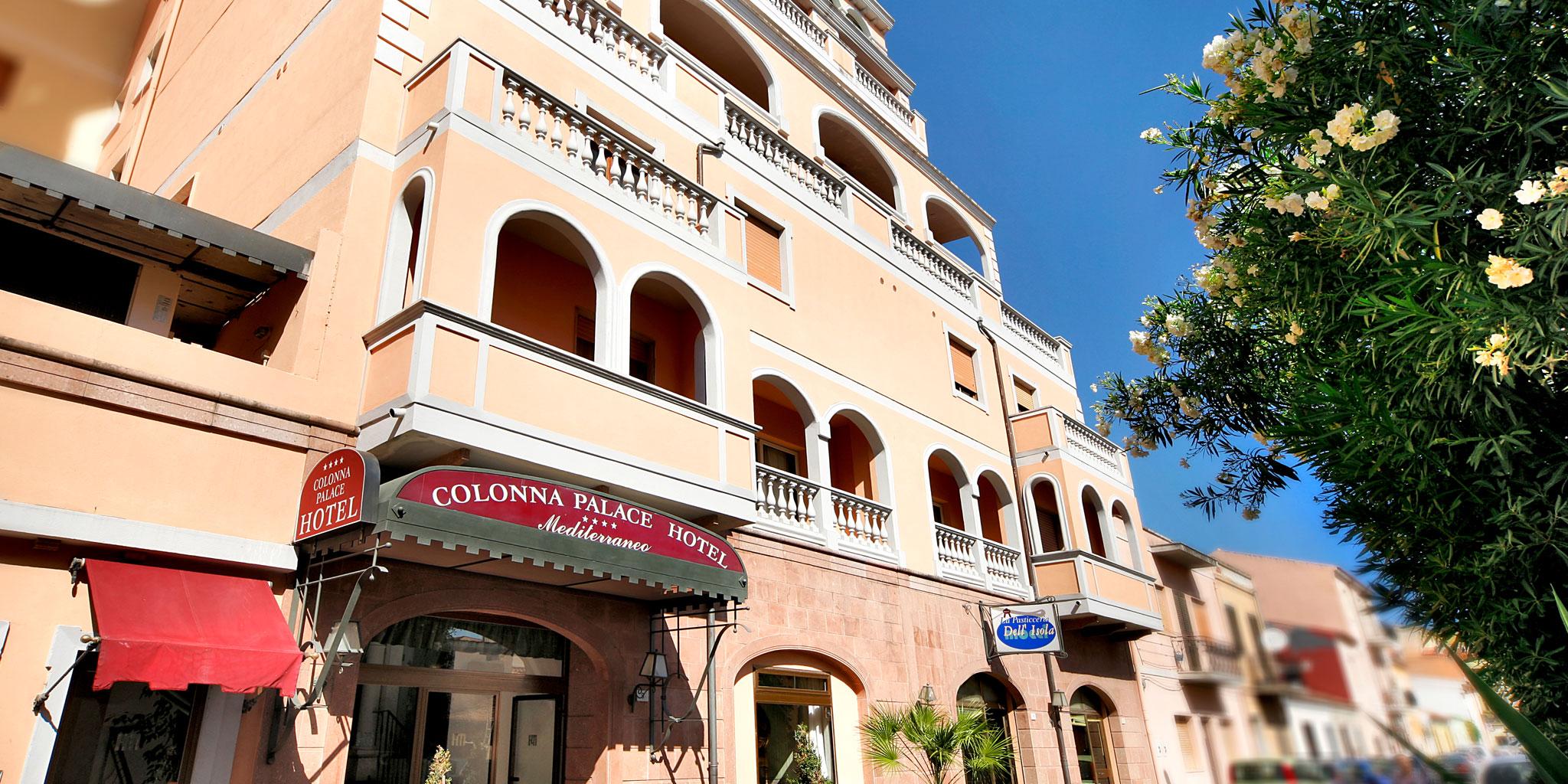 אולביה Colonna Palace Hotel Mediterraneo מראה חיצוני תמונה