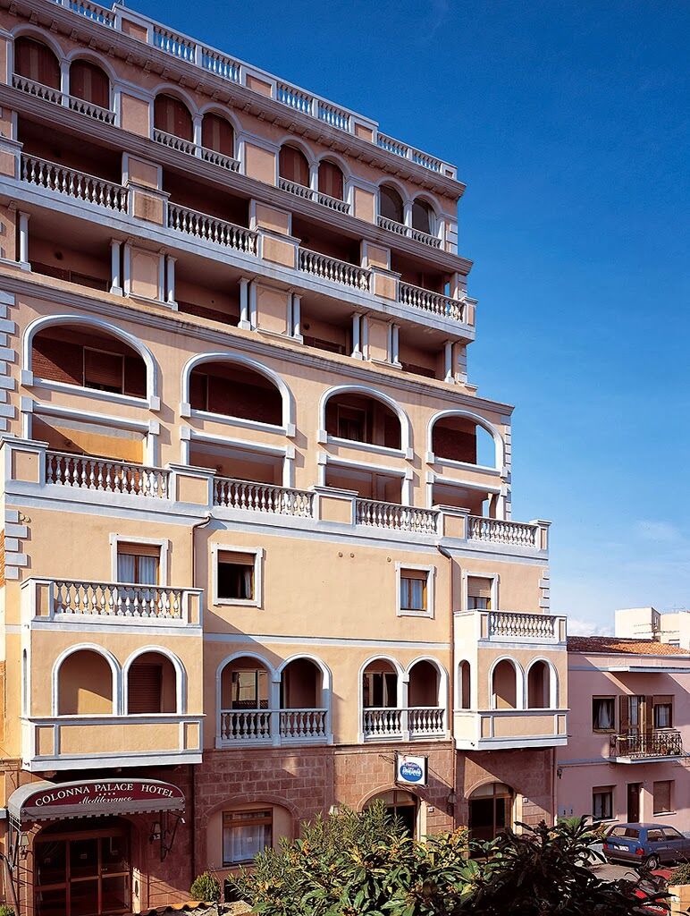 אולביה Colonna Palace Hotel Mediterraneo מראה חיצוני תמונה